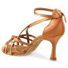 Chaussures de danse Rummos "Tahia" satin tan