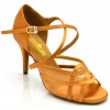 Chaussures de danse Label Latin "Helana" satin tan et tulle