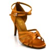 Chaussures de danse Label Latin"On 1" satin tan