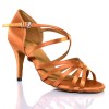 Chaussures de danse Label Latin "Philipa" satin tan