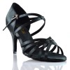 Chaussures de danse Label Latin "Philipa" satin noir