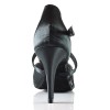 Chaussures de danse Label Latin "Rosita" satin noir